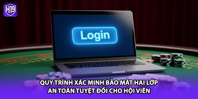 Quy trình xác minh bảo mật hai lớp an toàn tuyệt đối cho hội viên